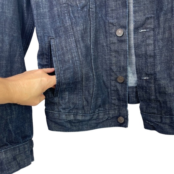 Levi’s Trucker Denim Jacket Dark Wash - Picture 6 of 15